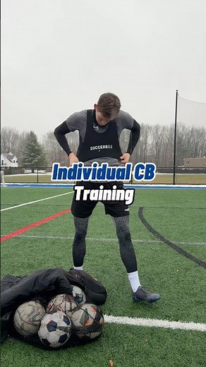 Individual Center Back Training #soccerpractice #centerback #footballer #soccerskills #football