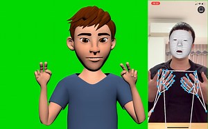 基于手机的 虚拟偶像动作捕捉技术2021 使用了Blender OpenGL/Metal 等