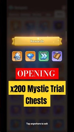 Opening 200 Mystic Trial chests 🧰 - KINGSHOT [Gameplay]
