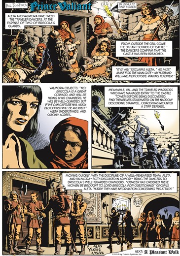 Prince Valiant Comic Strip 2026-03-15 | Comics Kingdom