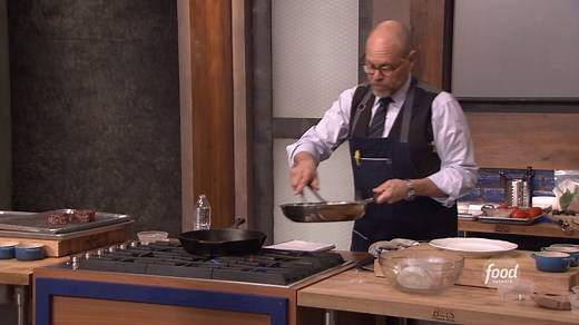 1.1M views · 6K reactions | Alton Brown's method for reverse searing will ensure a more-evenly cooked steak every. single. time! Get a sneak peek at Alton's Boot Camp demo before an all-new #WorstCooks > Tonight at 9|8c Save the recipe in your Food Network Kitchen app: https://food-network.app.link/Fg4SnCLin4 | Food Network | Facebook