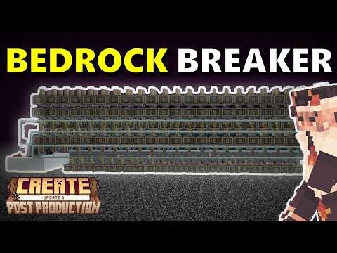 This Machine Breaks BEDROCK at 500 BLOCKS PER SECOND