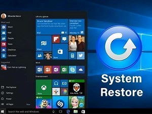 How to System Restore on Windows 10