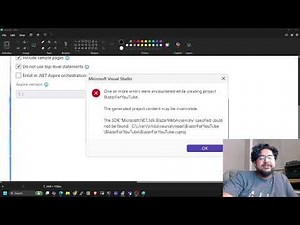 🔥 FIXED: SDK Microsoft.NET.Sdk.BlazorWebAssembly Could Not Be Found (Visual Studio 2026/2022 Error)