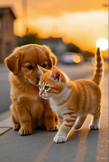 dog and cat cartoon
