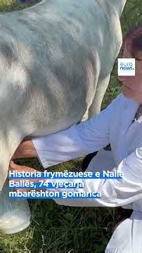 Historia frymëzuese e Naile Ballës, 74 vjeçarja mbarështon gomarica