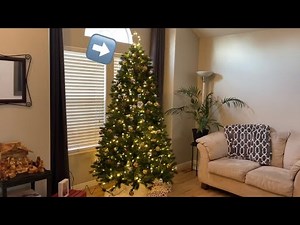 7.5 Ft Pre-lit Christmas Tree Review