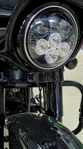Upgrade Your Street Glide with Shark Demon Headlight