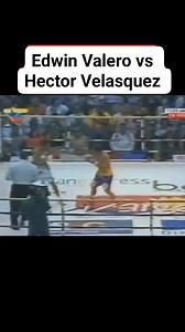 Edwin Valero vs Hector Velasquez Valero fought on his home turf of Venezuela, in La Guaira, where he successfully defended his WBC lightweight title by a TKO victory over Hector Velasquez in the seventh round. #boxeo #boxing | Oman Fights Updates