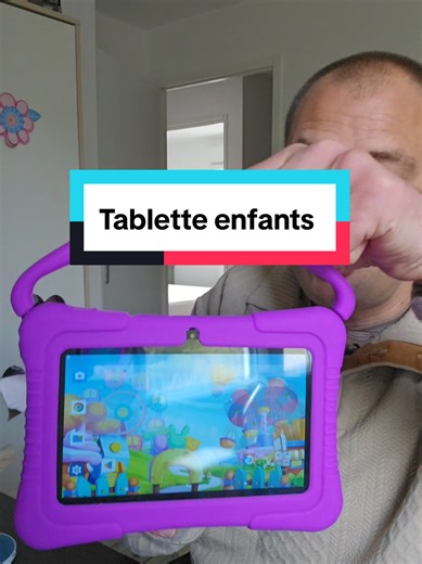 Tablette enfants ludique et d'apprentissage. coque de protection. Wi-Fi, Bluetooth et Android. #tablette #enfant #jouet #famille #maison