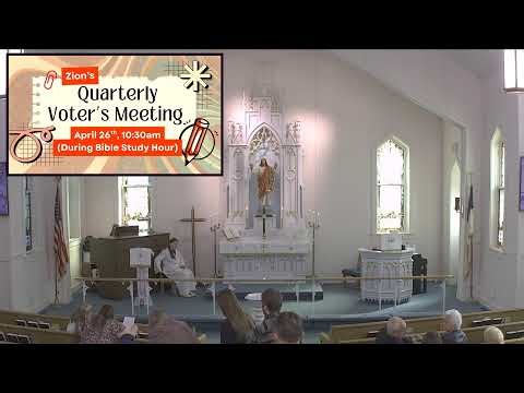 Zion Lutheran Hillsboro | Live Stream | Worship Service