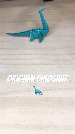 Origami Dinosaur 🦕