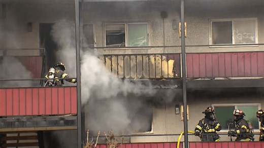 Two-alarm apartment fire in Seattle forces evacuations, heavily damages units