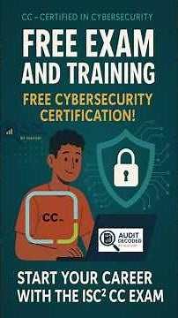 Free Cybersecurity Certification FREE Exam + Training! #cybersecurity #isc2 #cyber #free #training