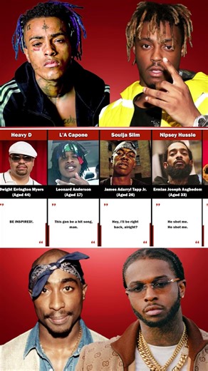 last words of famous rappers before their death #shorts #rap #xxxtentacion#2pac #juicewrld