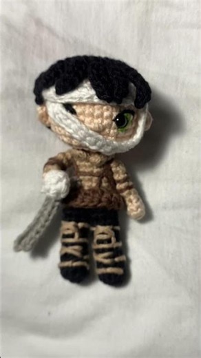 Levi Ackerman #amigurumi #tejer #crochet #fyp #handmade