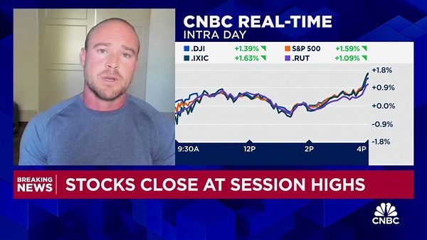 Stocks surge into close, Nasdaq has worst month since April 2024