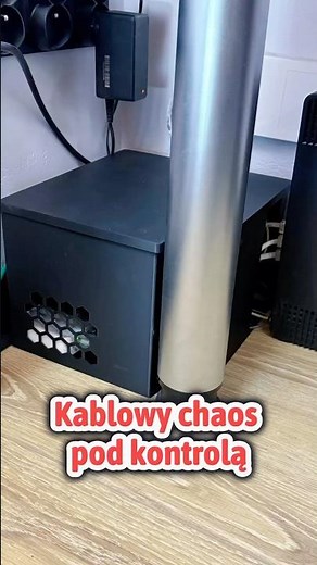 Cable clutter under your desk? A simple way to tidy up! #diy #3d #gadgets #cable #cablemanagement