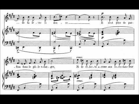 Fauré - Les roses d'Ispahan, Op. 39 Nº. 4