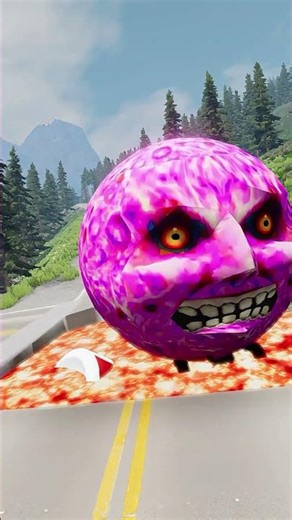 Big & Small Moon Monster Cars vs Giant Unfinished Road – BeamNG.drive #carcrashes #beamngexperiments