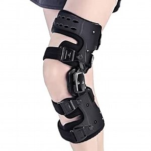 OA Unloader Knee Brace- Unloader Knee Brace for Osteoarthritis, Arthritis Pain, Cartilage Repair, Bone on Bone Knee Joint Pain, Lateral Degeneration Knee Support Left Black