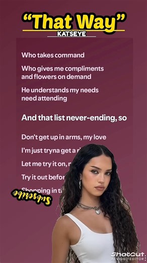 “That way”- KATSEYE (Lyrics) pt-1 #trending#newsong#wild#viral#katseye#thatway#lyrics#lara