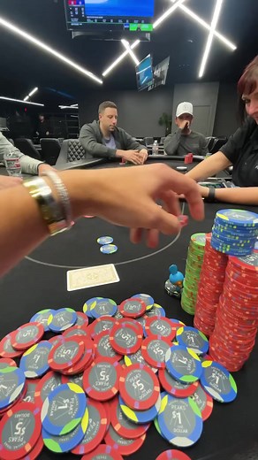 I can’t lose at this poker room! #reels #poker | Wolf Gang
