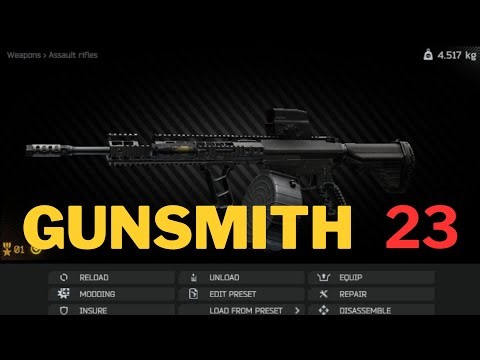 Gunsmith Part 23 Guide | Mk47 Mutant Build | Escape from Tarkov