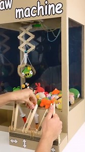 6.6K views · 43 reactions | Learn how to build a hydraulic-powered claw machine using just cardboard and simple tools. #diyproject #clawmachine | The Q | Facebook