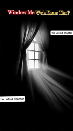 Window Me Woh Kaun Tha? | Horror Suspense Trailer | Extremely Scary Short #horrorshorts #shortvideo