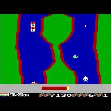 River Raid (1984) - 100kB old DOS gameS nr. 56