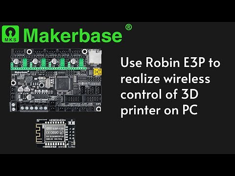 Use Robin E3P to realize wireless control of 3D printer on PC