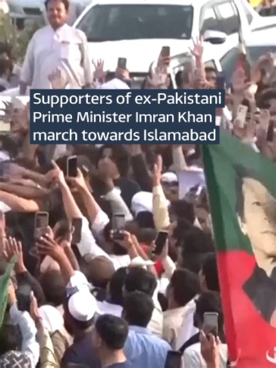Thousands of supporters of jailed former Pakistani Prime Minister Imran Khan took part in a march toward Islamabad on October 4, demanding for his release. The protest started after talks between the government and the opposition fell through. Khan's supporters, travelling in a convoy of trucks, cars and buses, departed from the northwest of the country, where the Pakistan Tehreek-e-Insaf party holds power, and started marching towards the capital. The government has been preparing for weeks for