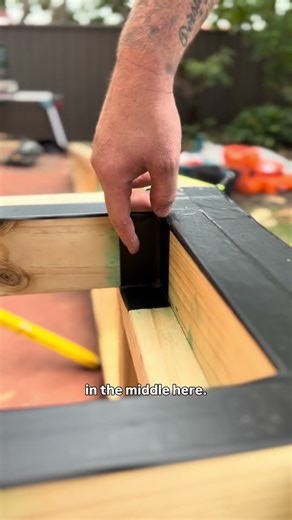 Tips and Tricks when installing Decking 👀😎 Follow as we teach you Deck #tips #carpentry #pov
