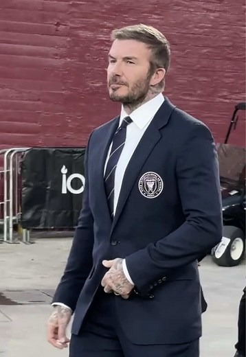 David Beckham at Inter Miami's Season Opener