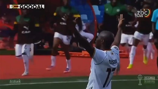 Knowledge Musona unleashed a crucial equalizer for Zimbabwe, leveling the score at 1-1 against Angola. #GoWarriorsGo🇿🇼⚽⚽✊🏾 | Mairosi Watungwa