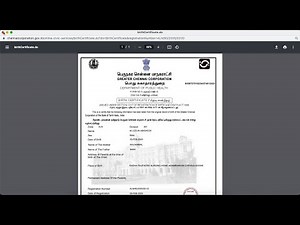 download birth certificate for Chennai corporation Tamil Nadu | Online birth certificate download