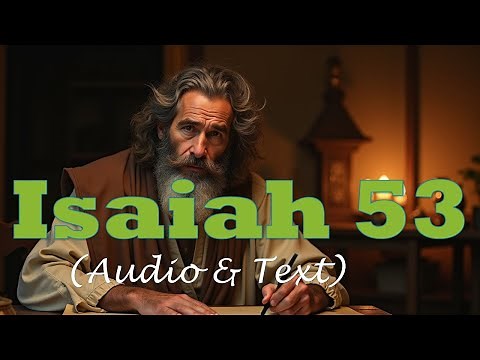 Isaiah 53 | KJV AUDIO BIBLE (With Text & Images)