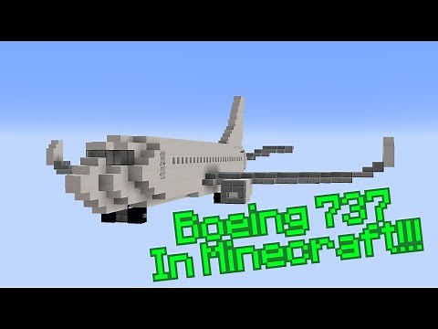 How to Build a Boeing 737 in Minecraft