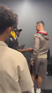 Cristiano Ronaldo and his son Jnr visit Francis N'Gannou | Modise Montsioa