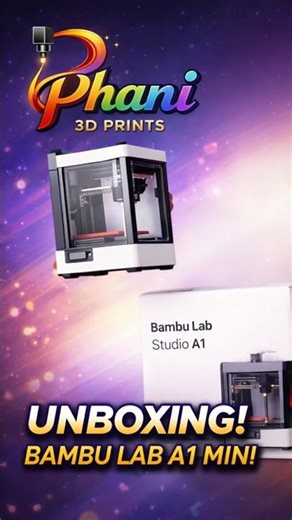 Bambu Lab A1 Mini Combo Unboxing