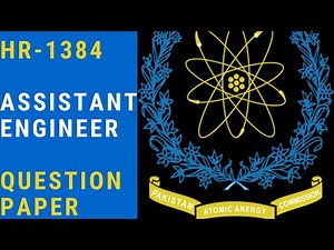 HR-1384 Assistant Engineer Question Paper 2020 : Atomic Energy , KRL ,NESCOM 2020