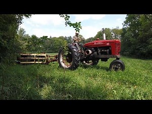 Farmall M hard at work