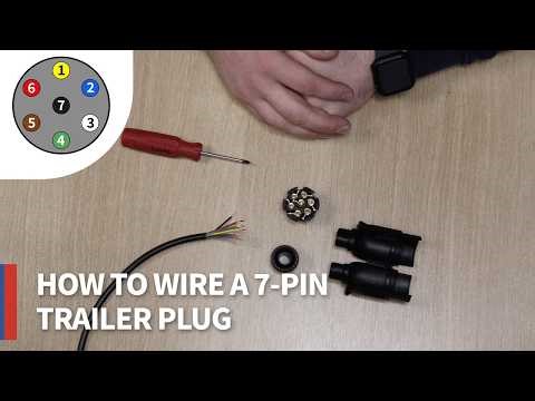 How to Wire a 7-Pin Trailer Plug | UK Wiring Guide