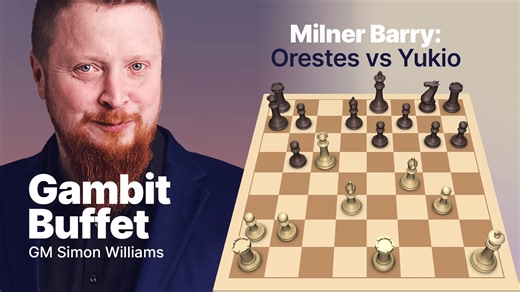 Milner Barry: Orestes vs Yukio