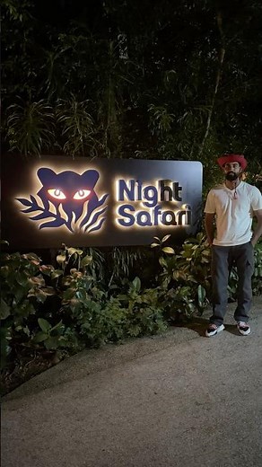 World’s First Night Safari | Singapore Zoo #nightsafarisingapore #singaporezoo