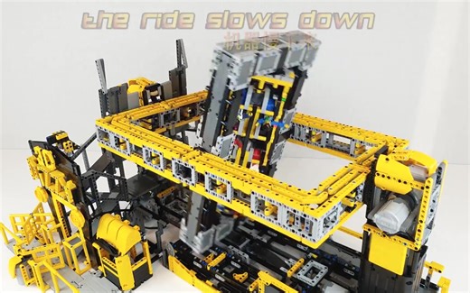 【中文字幕】LEGO游乐设备 LEGO Technic Theme Park Thrill Ride [TC14] MOC 4