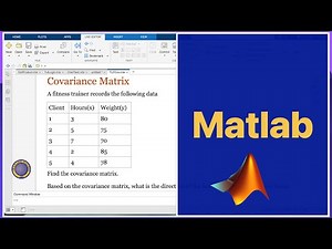 Matlab | Covariance Matrix
