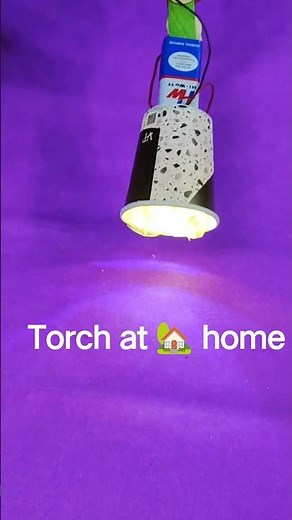 🔦 How to Make a DIY Torch at Home | Easy Working Torch