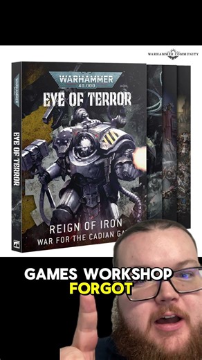 Cadia still stands if GW forgot it fell #warhammer40k